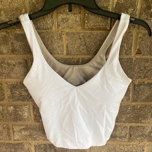 Lululemon tank top with built in bra. Lined and barely worn.